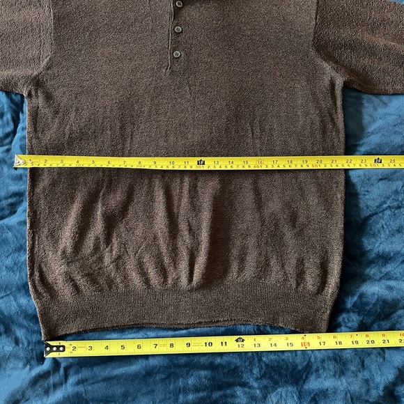 Canali men’s polo sweater size Italian 52 US 42 in excellent preowned condition - Picture 9 of 13